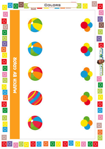 Match by Color - FREE Worksheet