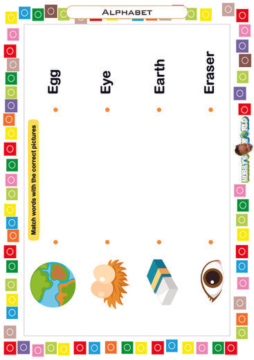 Letter E Matching - FREE Worksheet