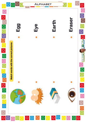 Letter E Matching - FREE Worksheet