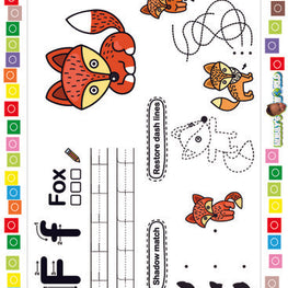 F is for Fox - FREE Worksheet