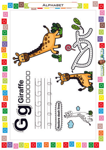 G is for Giraffe - FREE Worksheet
