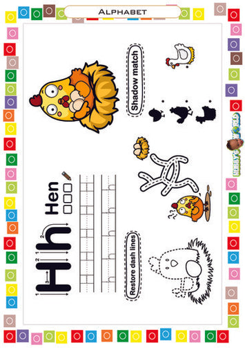 H is for Hen - FREE Worksheet