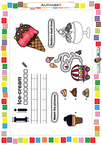 I is for Ice Cream - FREE Worksheet