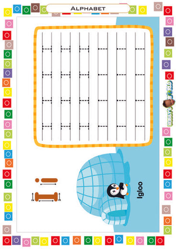 I is for Igloo - FREE Worksheet
