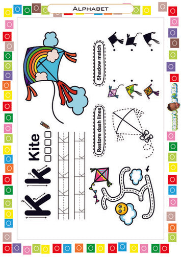 K is for Kite - FREE Worksheet