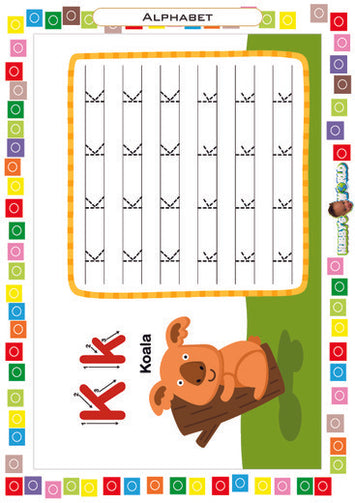 K is for Koala - FREE Worksheet