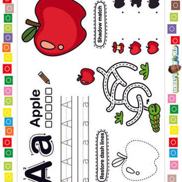 A is for Apple: FREE Preschool Worksheet