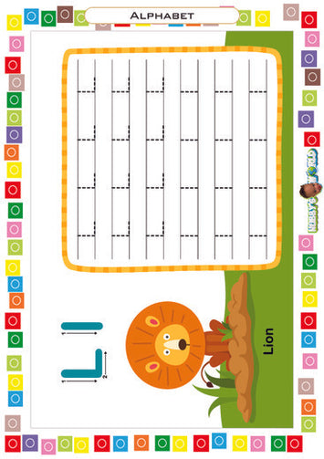 L is for Lion - FREE Worksheet