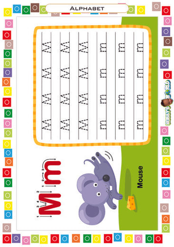 M is for Mouse - FREE Worksheet