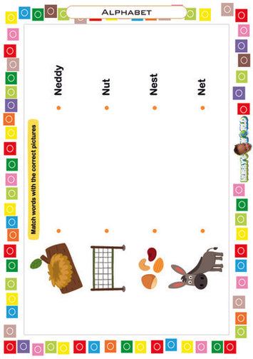 Letter N Matching - FREE Worksheet