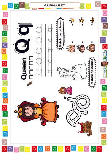 Q is for Queen - FREE Worksheet