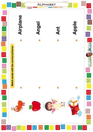 Letter A Matching - FREE Worksheet