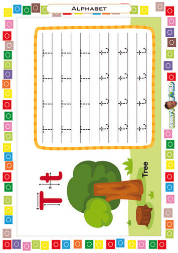 T is for Tree - FREE Printable Worksheets