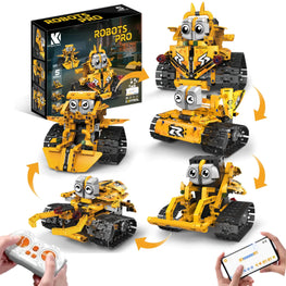 RoboCraft 5-in-1 STEM Building Set for Kids