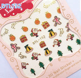 3D Christmas Nail Art Stickers