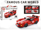 Sports Car Building Blocks Set