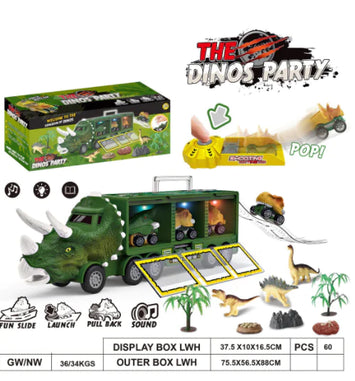 Truckasaurus - Pull Back Dino Truck