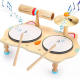 Wooden Drum Set