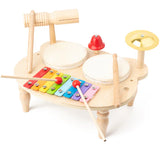 Wooden Drum Set