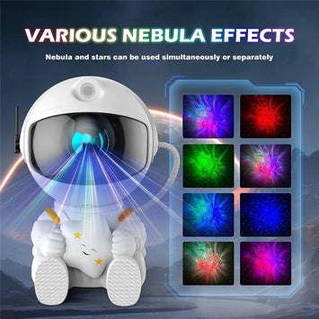 Galaxy Night Light Astronaut Projector