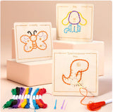 Wooden Embroidery Kit