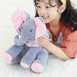 Musical Peekaboo Elephant Plush