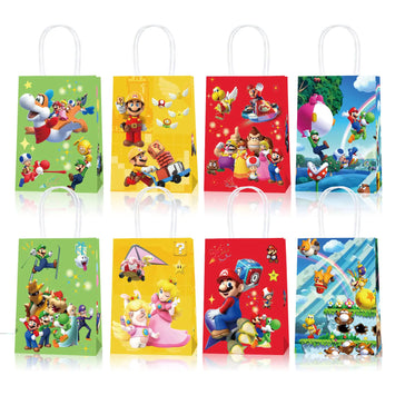 16PCS Super Mario Bros Party Bags