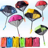 6 Pack Parachute Throwing Toy