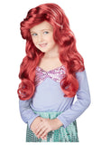 Little Mermaid Red Wig