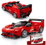 Sports Car Building Blocks Set