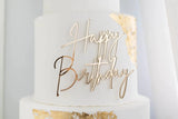 Happy Birthday Cake Topper
