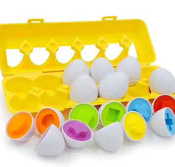 Color & Shape Matching Eggs