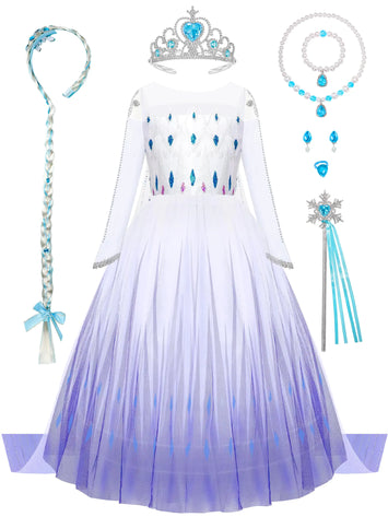 Princess Costume with Accessories (Ages 6-7)