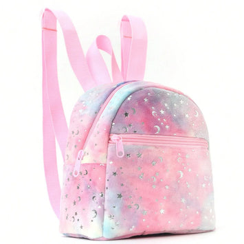 Plush Rainbow Bookbag