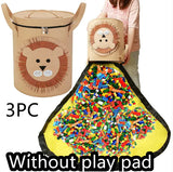 2 in 1 Toy Storage Play Mat/Bag