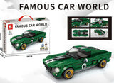 Sports Car Building Blocks Set