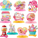 10Pcs Candyland Centerpieces