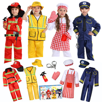 14Pcs Costumes for Pretend Play