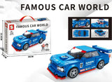 Sports Car Building Blocks Set