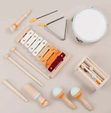 Wooden Musical Instrument Set