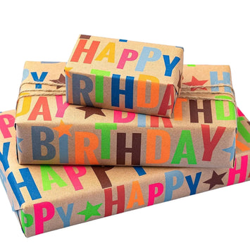 Happy Birthday Wrapping Paper