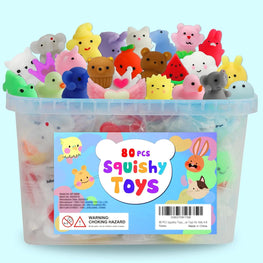 80Pcs Kawaii Squishies
