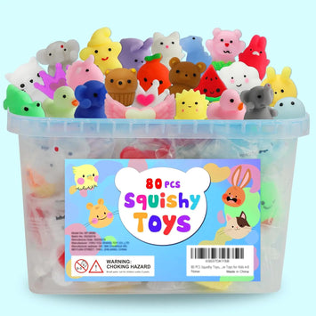 80Pcs Kawaii Squishies
