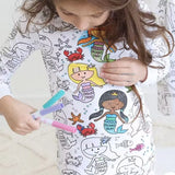 Color-Your-Own Pajamas for Kids