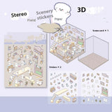 3D MiniScene Sticker Kit