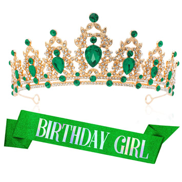 Birthday Tiara with Birthday Sash