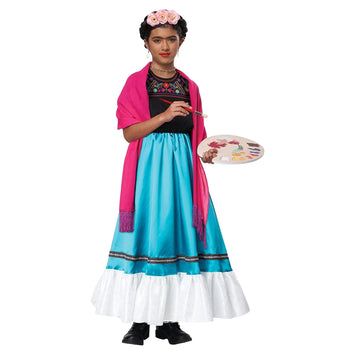 Frida Kahlo Costume for Kids size 10-12