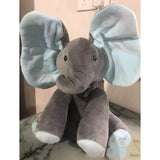 Interactive Peek-A-Boo Elephant Plushie