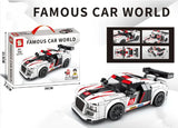 Sports Car Building Blocks Set