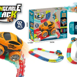 LED Race Car Track Set
